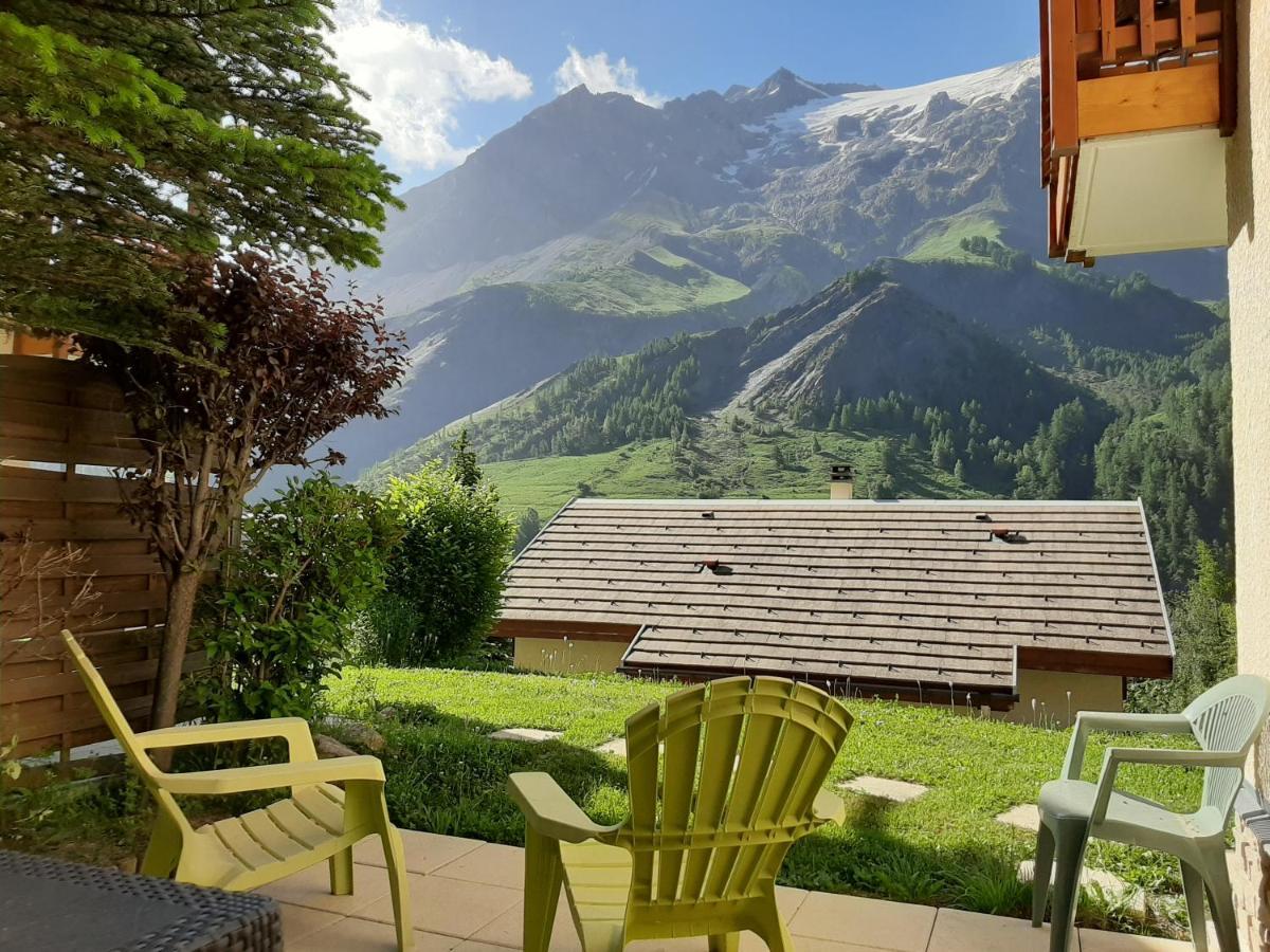 Chez Philippe - Appartements & Chalets En Village Pieton - Vue Glaciers La Grave Exterior photo