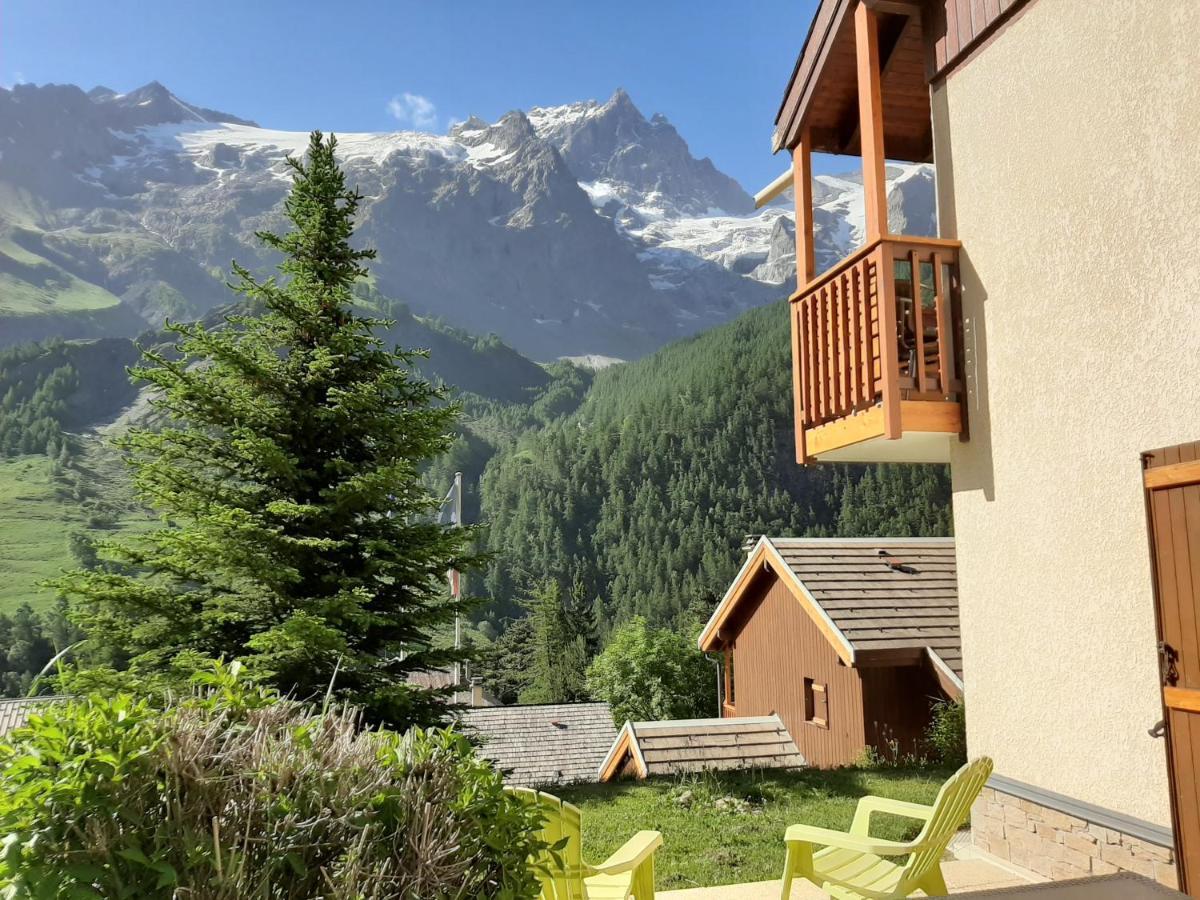Chez Philippe - Appartements & Chalets En Village Pieton - Vue Glaciers La Grave Exterior photo