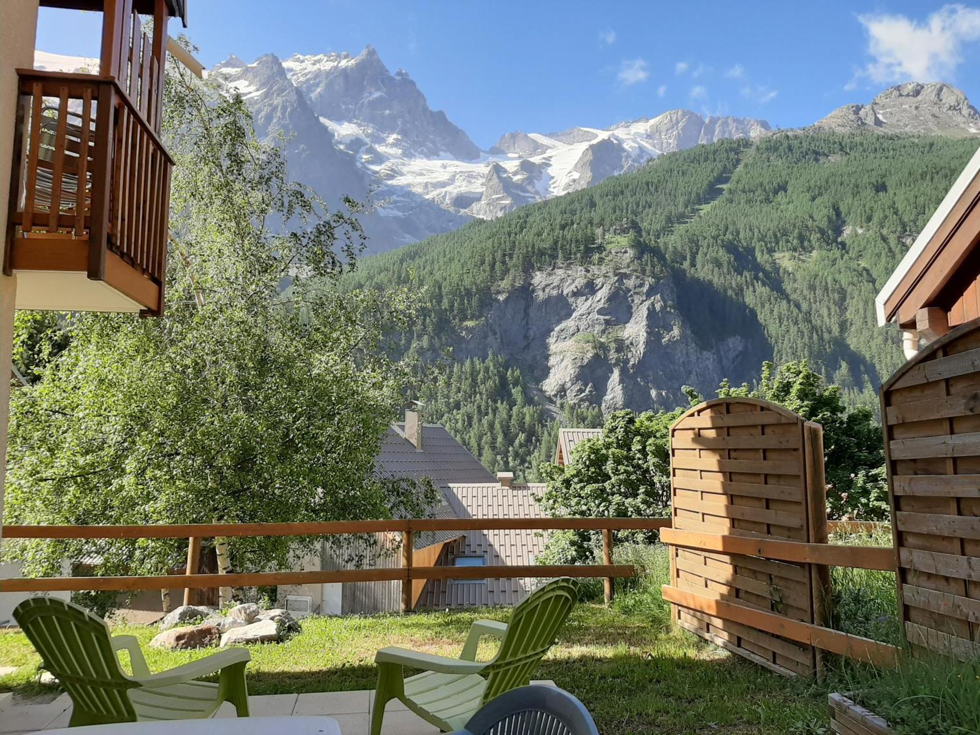 Chez Philippe - Appartements & Chalets En Village Pieton - Vue Glaciers La Grave Exterior photo